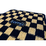 Akashi Tomu Checkered Floor Mats - Yellow - Tomu-Store.com