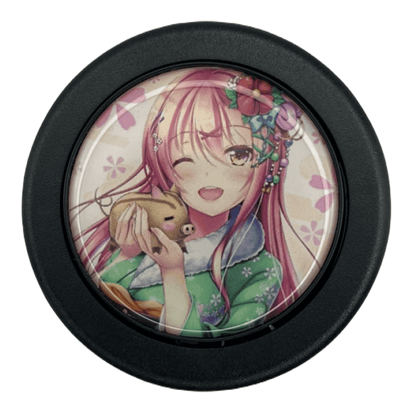 Anime Horn Button - Little Pig - Tomu-Store.com