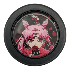 Anime Horn Button - Red Rose - Tomu-Store.com