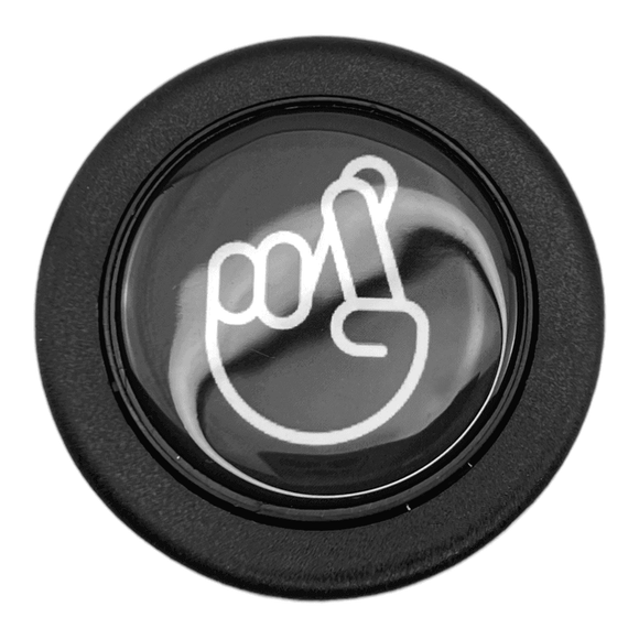Fingers Crossed Horn Button - Tomu-Store.com