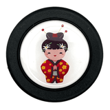 Geisha Girl Horn Button - Tomu-Store.com