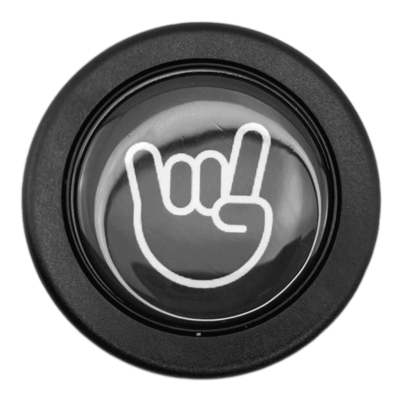 Rock Hand Button Rock Hand Horn Button – Tomu-Store.com