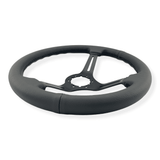 Tomu Akagi Black Leather Steering Wheel - Tomu-Store.com