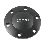 Tomu Akagi Black Perforated Leather Steering Wheel - Tomu-Store.com
