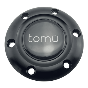 Tomu Black & Black Alloy Horn Button and Surround - Tomu-Store.com