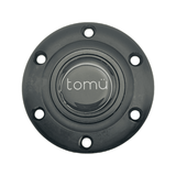 Tomu Black & Blue Alloy Horn Button and Surround - Tomu-Store.com