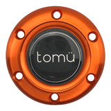 Tomu Black & Orange Alloy Horn Button and Surround - Tomu-Store.com