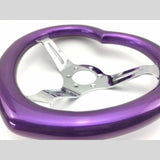 Tomu Plumb Crazy Heart with Mirror Chrome Spoke - Tomu-Store.com