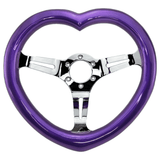 Tomu Plumb Crazy Heart with Mirror Chrome Spoke - Tomu-Store.com