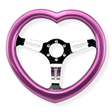 Tomu Sassy Pink Heart with Mirror Chrome Spoke - Tomu-Store.com