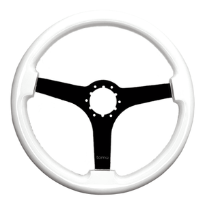 Tomu Yoshino Polar White Steering Wheel - Tomu-Store.com