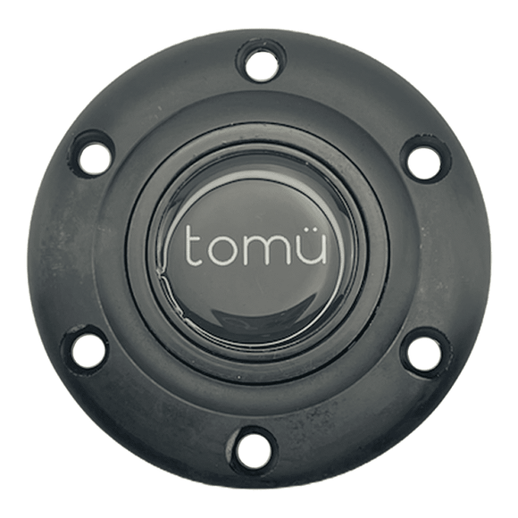 Tomu Black & Black Alloy Horn Button and Surround - Tomu-Store.com
