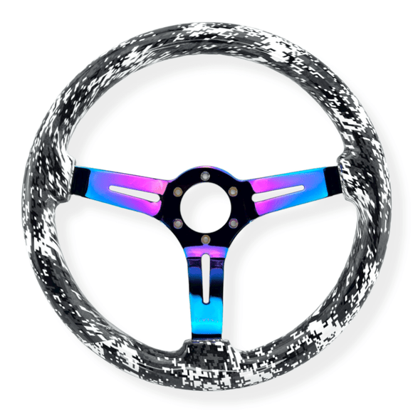 Tomu Snow Camo Steering Wheel - Tomu-Store.com