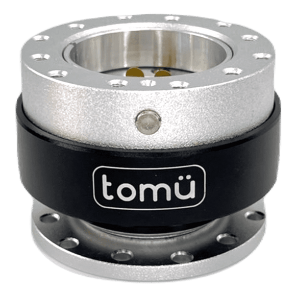 Tomu Steering Wheel Quick Release - Silver & Black - Tomu-Store.com