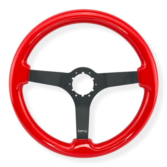 Tomu Yoshino Gloss Red Steering Wheel - Tomu-Store.com